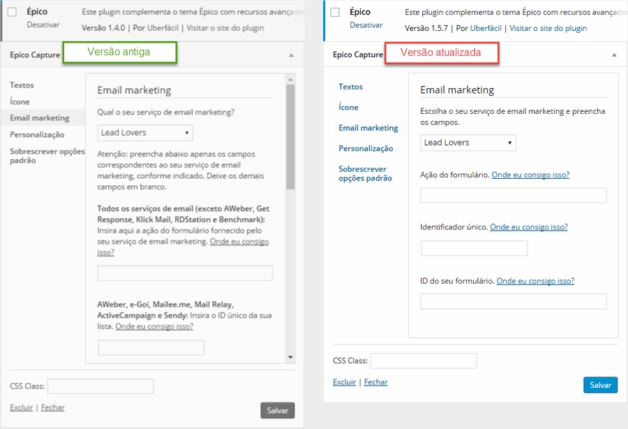 Diferença entre versões